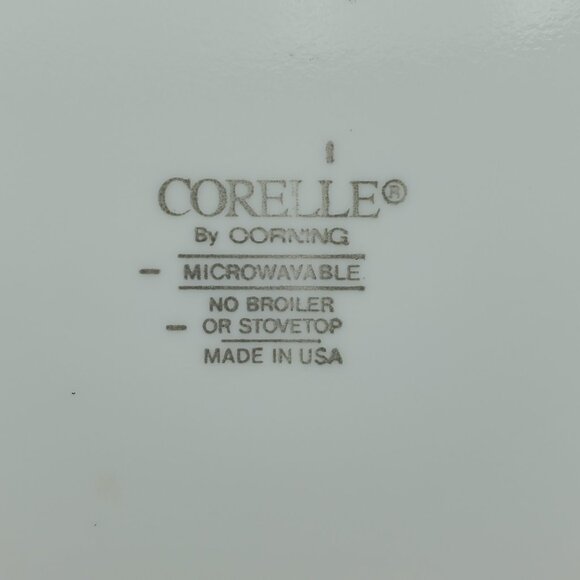 Corelle Summer Blush Dinner Plates Pink Yellow Gold Purple Blue Pansies - Picture 5 of 6